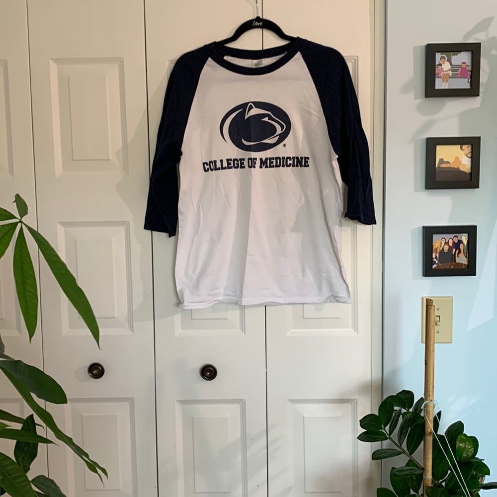 Penn State College of Medicine Baseball Tee